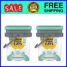 Purina Tidy Cats Clumping Cat Litter, Free  Clean Unscented Multi 35 lb 2 Pack