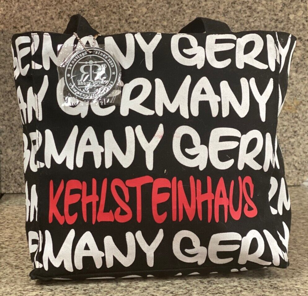 Robin Ruth~Kehlsteinhaus~Germany~Canvas~Tote Bag~9½" x 9½" x 4"