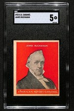 1932 U.S. Caramel Presidents James Buchanan SGC 5 EX 7670