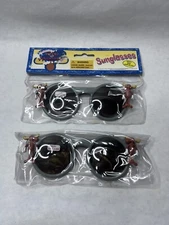 HTF Lot Of 2 1997 Rocky & Bullwinkle Kids UV Sunglasses Bullwinkle NOS Vintage