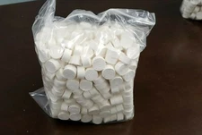 Compressed Coin Tissue - Magic Coin Tissue 500pc Bulk Poly Bag