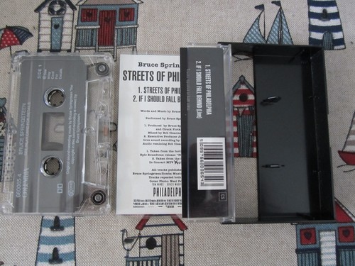 BRUCE SPRINGSTEEN STREETS OF PHILADELPHIA 1992 COLUMBIA AUDIO CASSETTE SINGLE - Picture 5 of 6