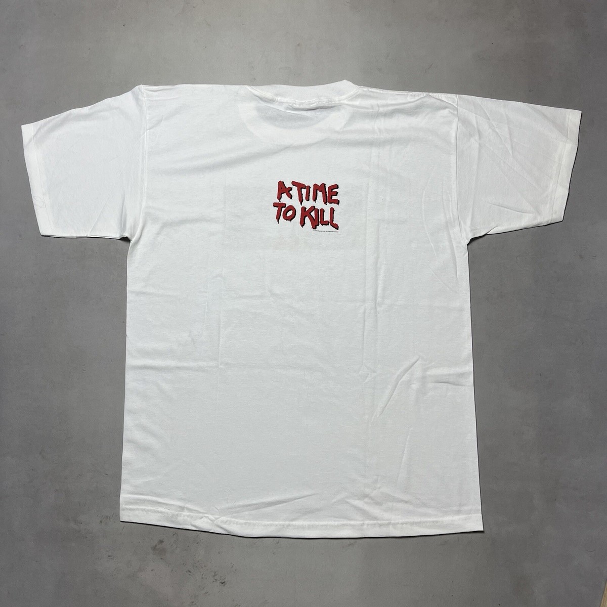 Vintage 90s A Time to Kill Movie Promo T Shirt King Cobra Malt 