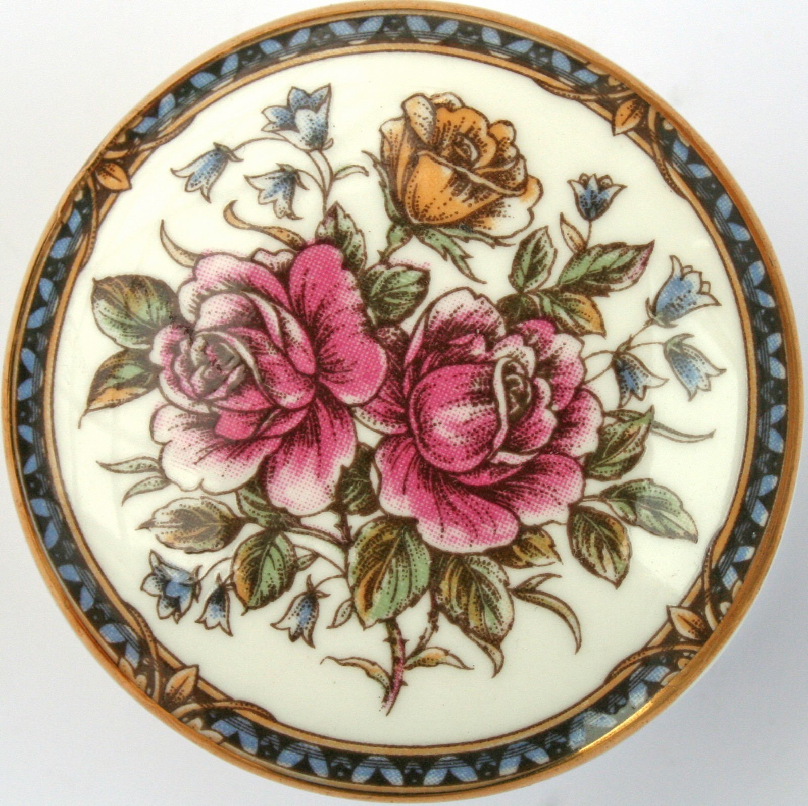 Falcon China Staffordshire Victoriana Pattern China Box eBay
