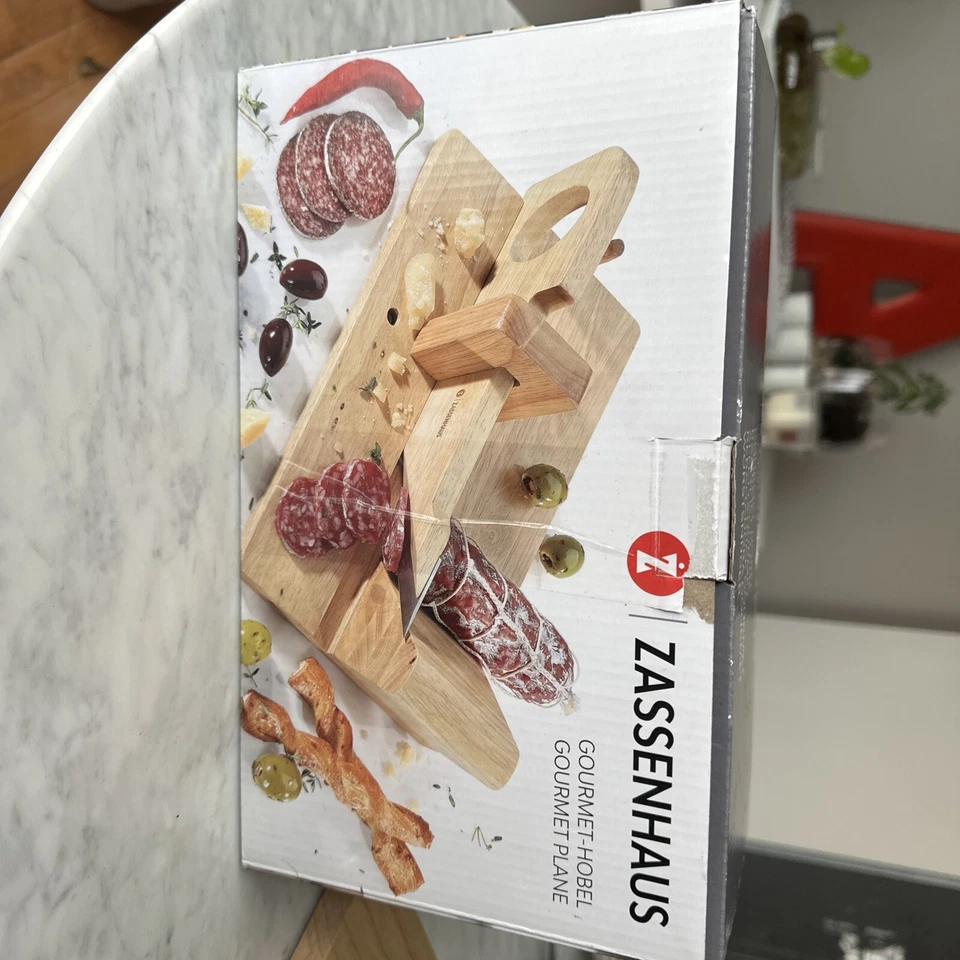 Zassenhaus Gourmet Charcuterie Slicer All Wood. New - Image 2 of 4