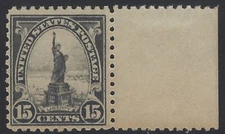 US Scott # 566 - perf. 11 - MNH (LH in selv.) - light toning      $35   (P-5756)