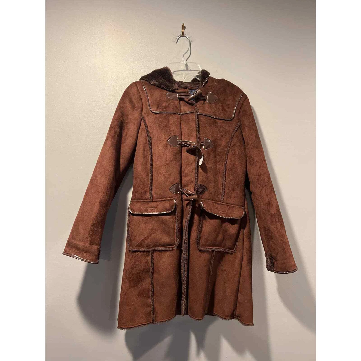 Rothschild faux fur coat deals