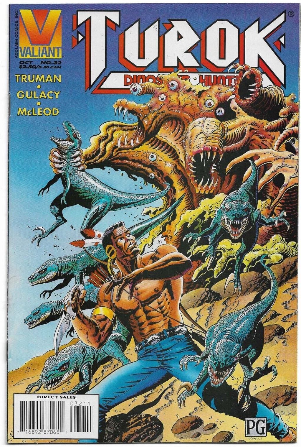 Turok Dinosaur Hunter #32 Valiant Comics 1995 VF+