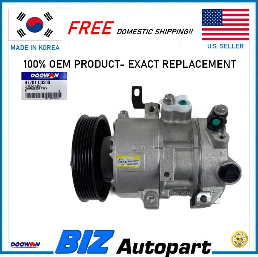 ✓OEM✓ A/C Compressor w/ Clutch for 2016-2017 HYUNDAI TUCSON 1.6L
