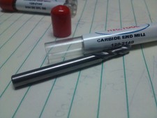 .1406" 9/64" 2 FLUTE SINGLE END CARBIDE END MILL