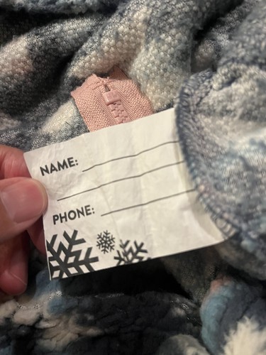 Justice Sherpa Girls Coat Size12 - Picture 6 of 6