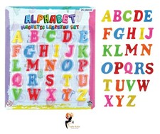Magnetic Alphabet Letters Set for Kids - Educational Fridge Toy 26 Pcs