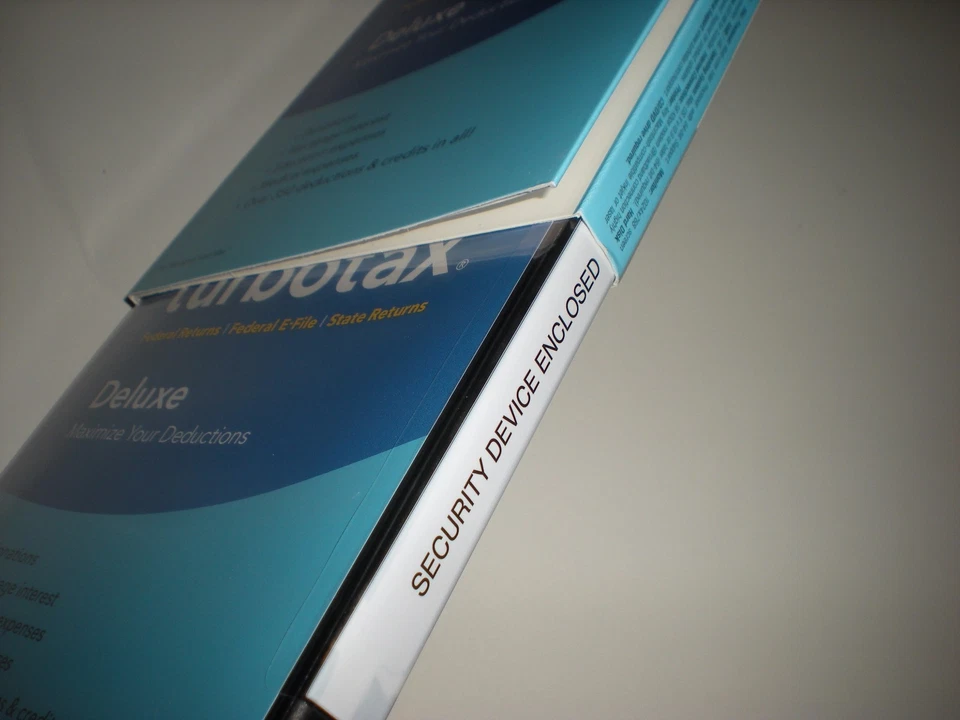 Turbotax 2016 Deluxe. Federal and State for prior year. New in sealed box. - Image 2 of 4