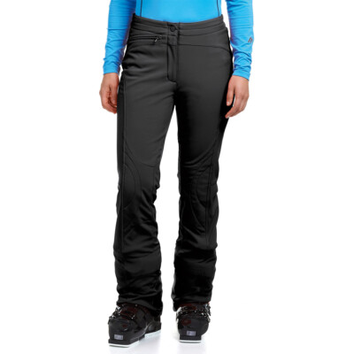 Maier Sports Marie Skihose Softshell Damen black bis Größe 50