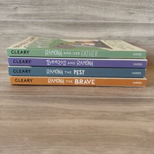Lot of 4 Beverly Cleary Juvenile Chapter Ramo...