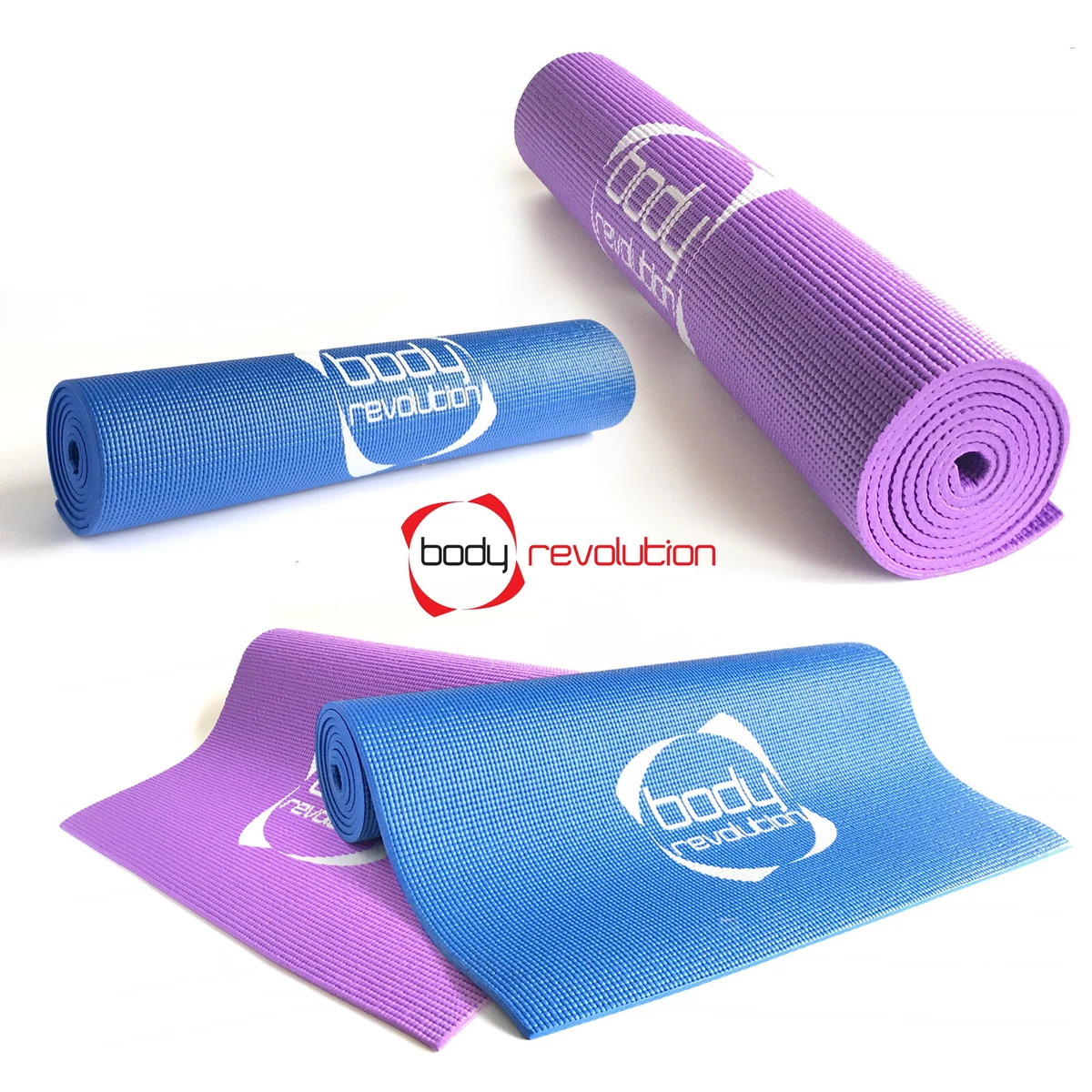 Yoga Mat Non Slip Exercise Pilates Gym Physio Fitness Aerobic