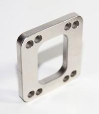Mild Steel Undivided Single Open Port T3 To T4 Turbo Transition Flange Adapter