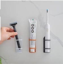 Electric Toothbrush Holder Wall Mountedspacesaving Tooth Brush Stand To Keep Dry