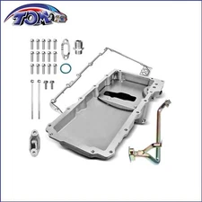 302-1 LS Swap Retrofit Aluminum Oil Pan For Chevy BBC SBC GM LS1 LS2 LS3 LS6 