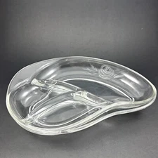Vintage Rose By Fostoria 3 Part Relish Dish #827 11”