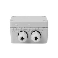Plastic  Electric Project Junction Box With 6 Position Terminals