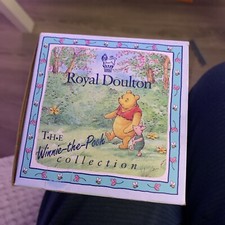Royal Doulton Winnie The Pooh Piglet And The Balloon 70th Anniversary Boxed