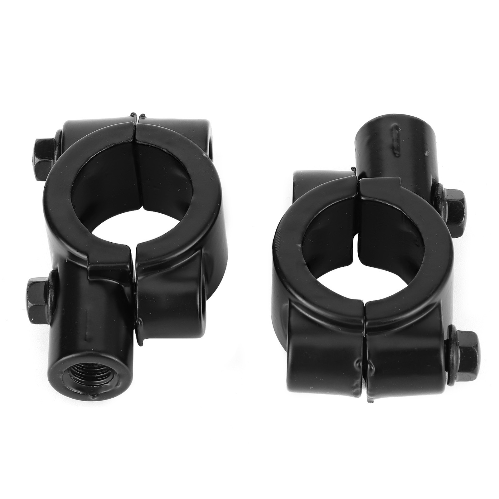 2pcs 22mm Handlebar Mirror Clamp Durable Bracket For Motorcycle Tricycle For