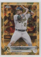 2022 Topps Chrome Update Sapphire Edition Gold /50 Stephen Vogt #US260