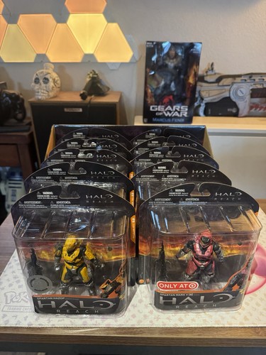 Mcfarlane Toys Halo Reach Serie 1 Juego Completo de 10 CON Vitrina - Imagen 1 de 24
