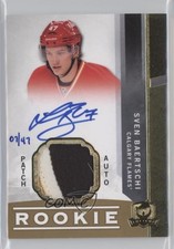 2012-13 Upper Deck The Cup Gold Patch 7/47 Sven Baertschi #130 Patch 2d8