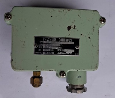 Saginomiya SNS-C110WQ Pressure control Switch 0.1 1MPa Diff 0.1 0.3 Max 1.5MPa