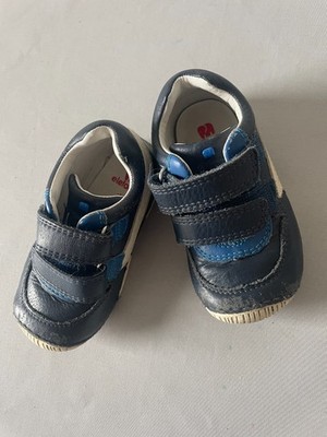 ELEFANTEN SNEAKER Größe 21 Kinderschuh Halbschuh Jungen Klettverschlüsse