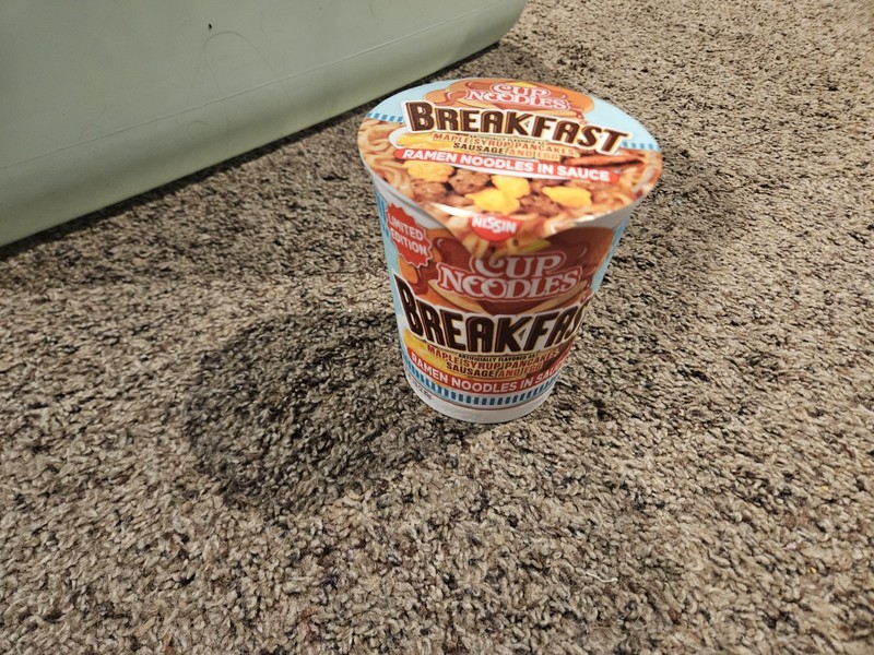 Nissan Cup Noodles Limited Edition Pumpkin Pie Flavor Rare