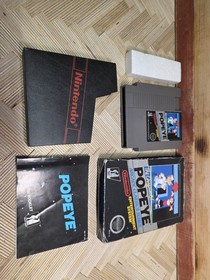 Popeye (Nintendo Entertainment System, NES, 1986) Completo en Caja CIB