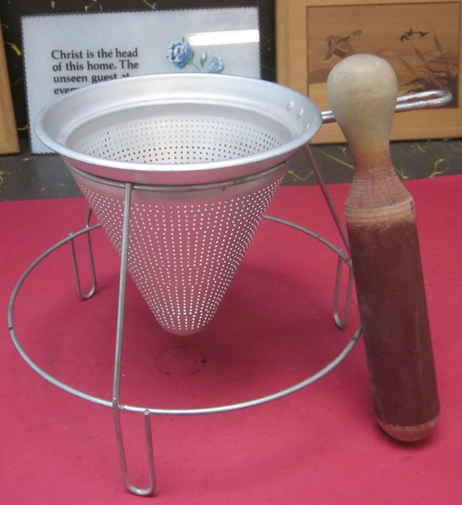 Wear-Ever applesauce maker colander cone sieve no. 3341-1/2