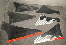 Group of 1/4 Quarter Scale RC Sprint Car Phoenix Arrow Body panels