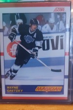 1990-91 Score - Magician Wayne Gretzky #338 Bilingual