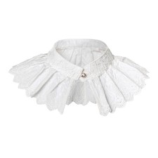 Decorative Ruffled Collar Removable Faux Collar Special Occasion Costume Props
