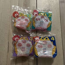 McDonald's Happy Meal Littlest Pet Shop Set Of 4 New Sealed Vtg 1995