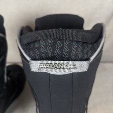 Avalanche Snowboard Boots Men\'s Size 13 Black Winter Sport Clean Pre-Owned Used Avalanche AVALANCHE SNOWBOARD BOOTS Mens Snowboard  main image 4