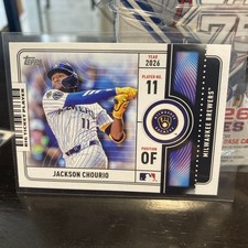 Jackson Chourio 2026 Topps Series 1 #BTP-12 Big Ticket Player Milwaukee Brewers 