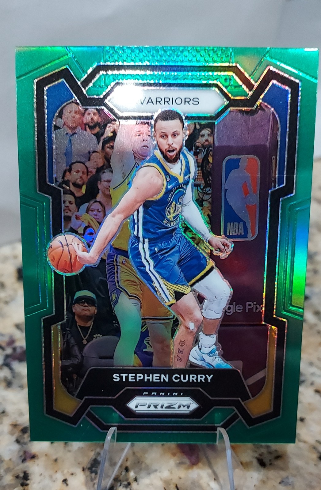 2023-24 Panini Prizm - Stephen Curry #119 Green Prizm