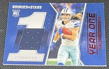 2021 Rookies & Stars Simi Fehoko Year One Rookie Jersey Relic Cowboys RC