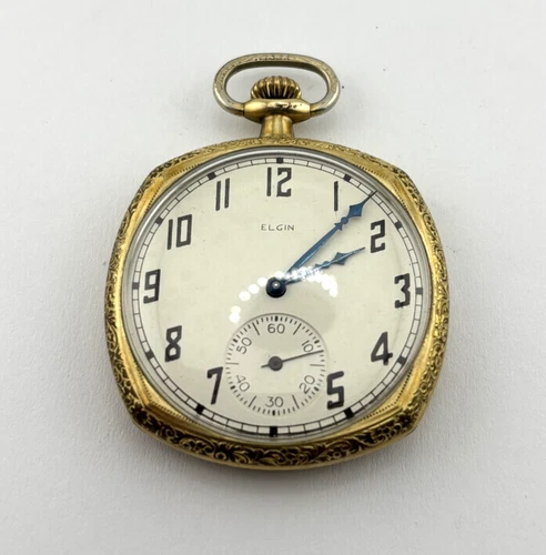 Elgin 1924 Antique Mechanical Watch   7J   12s    26743116  NON-WORKING