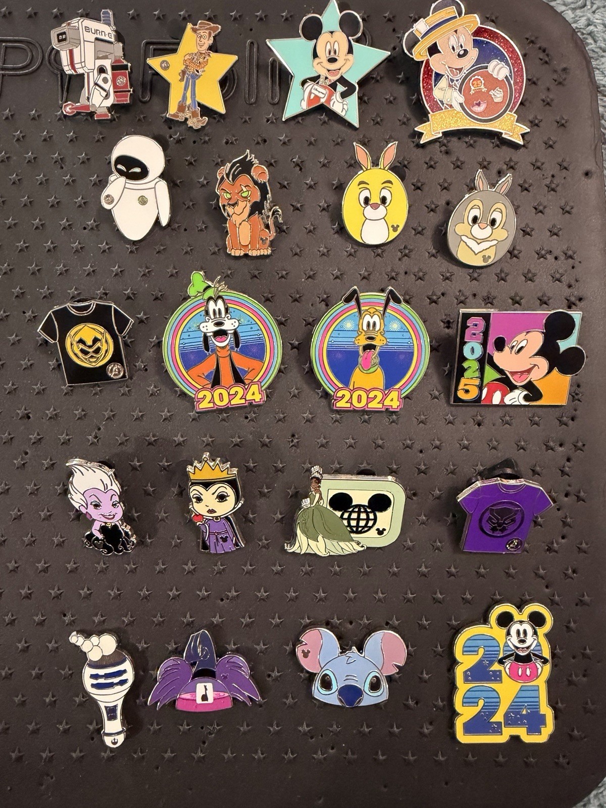 20 Piece Authentic Disney Pin Lot Hidden Mickey And More
