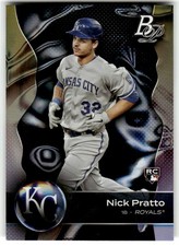 2023 Bowman Platinum #89 Nick Pratto RC ROYALS