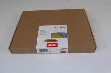 NEW Alessi Abi Alice Ellipse Desk Set Letter Holder & Tray, Yellow RRP �70  #E3