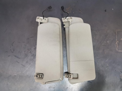 AUDI Q7 SUN VISOR 4L, PAIR, 09/06-08/15 06 07 08 09 10 11 12 13 14 15