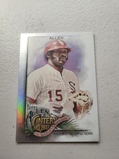 2022 Allen & Ginter Dick Allen Hot Box Silver Portrait Rainbow Foil White Sox NM