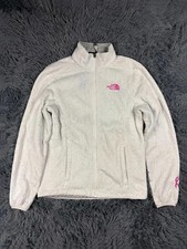 The North Face Fleece weiß Full Zip Pink Ban...